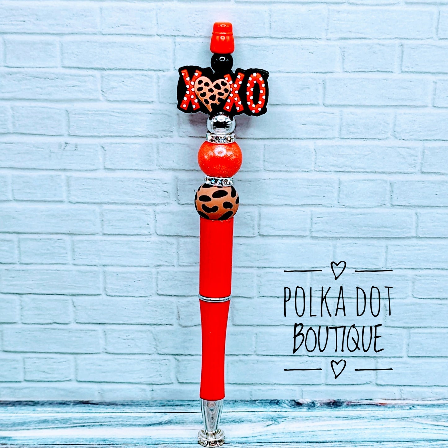 Xoxo Silicone Beaded Pen