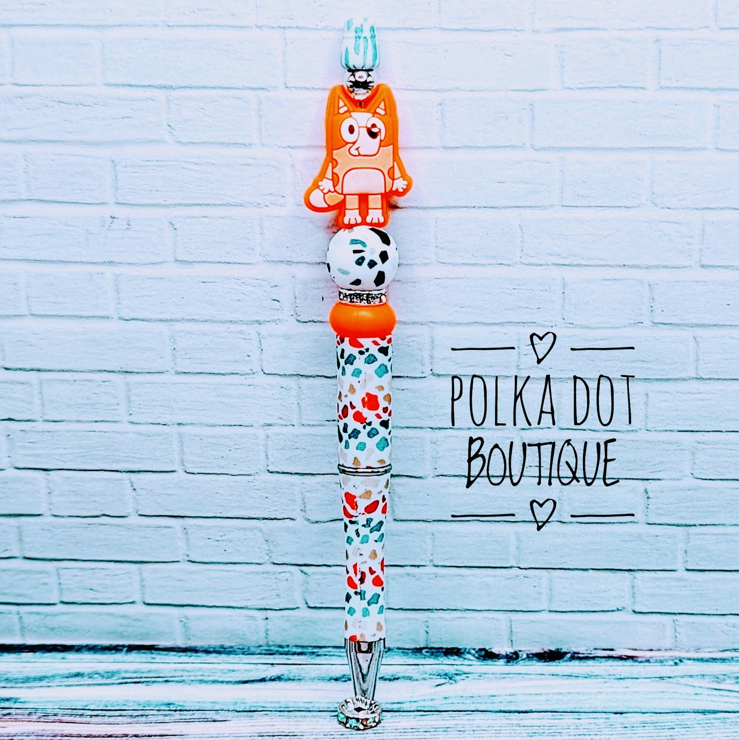 Bingo Silicone Beaded Pen