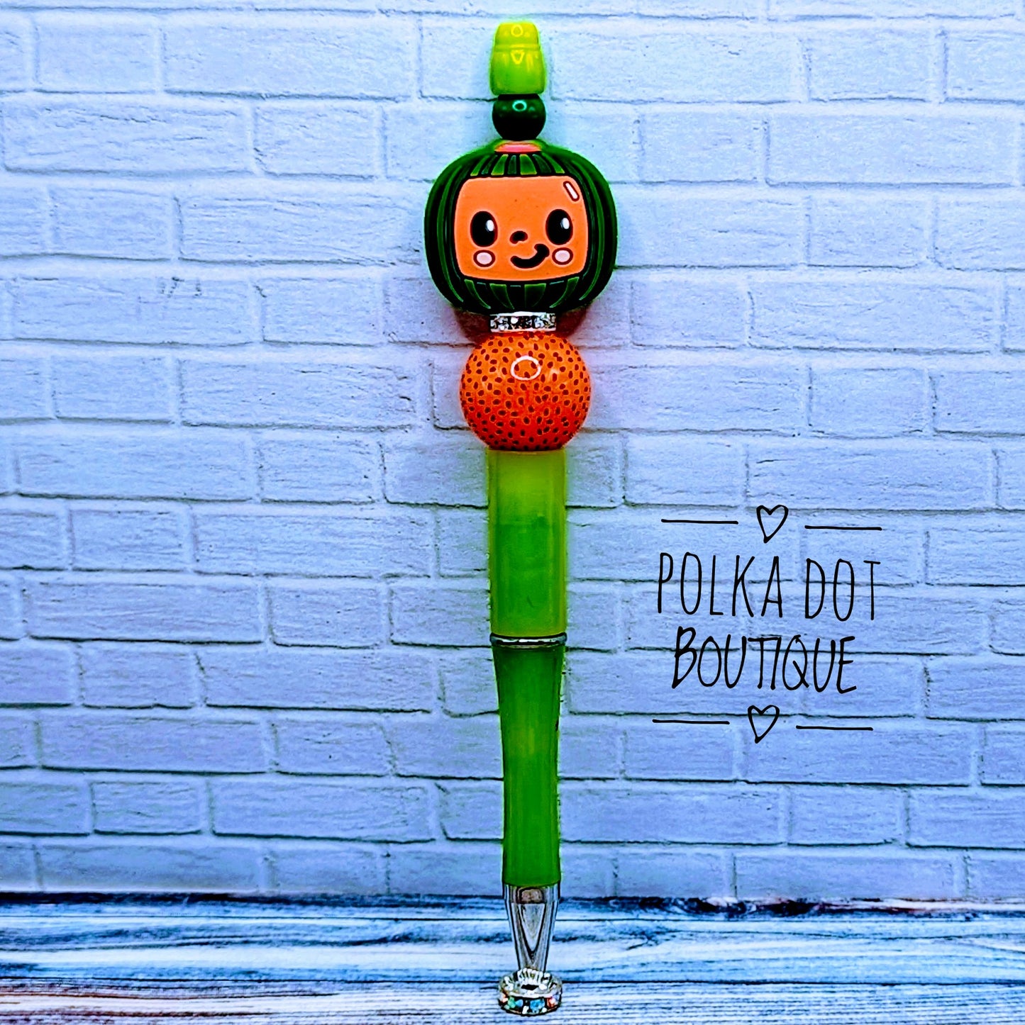 Cocomelon Silicone Beaded Pen