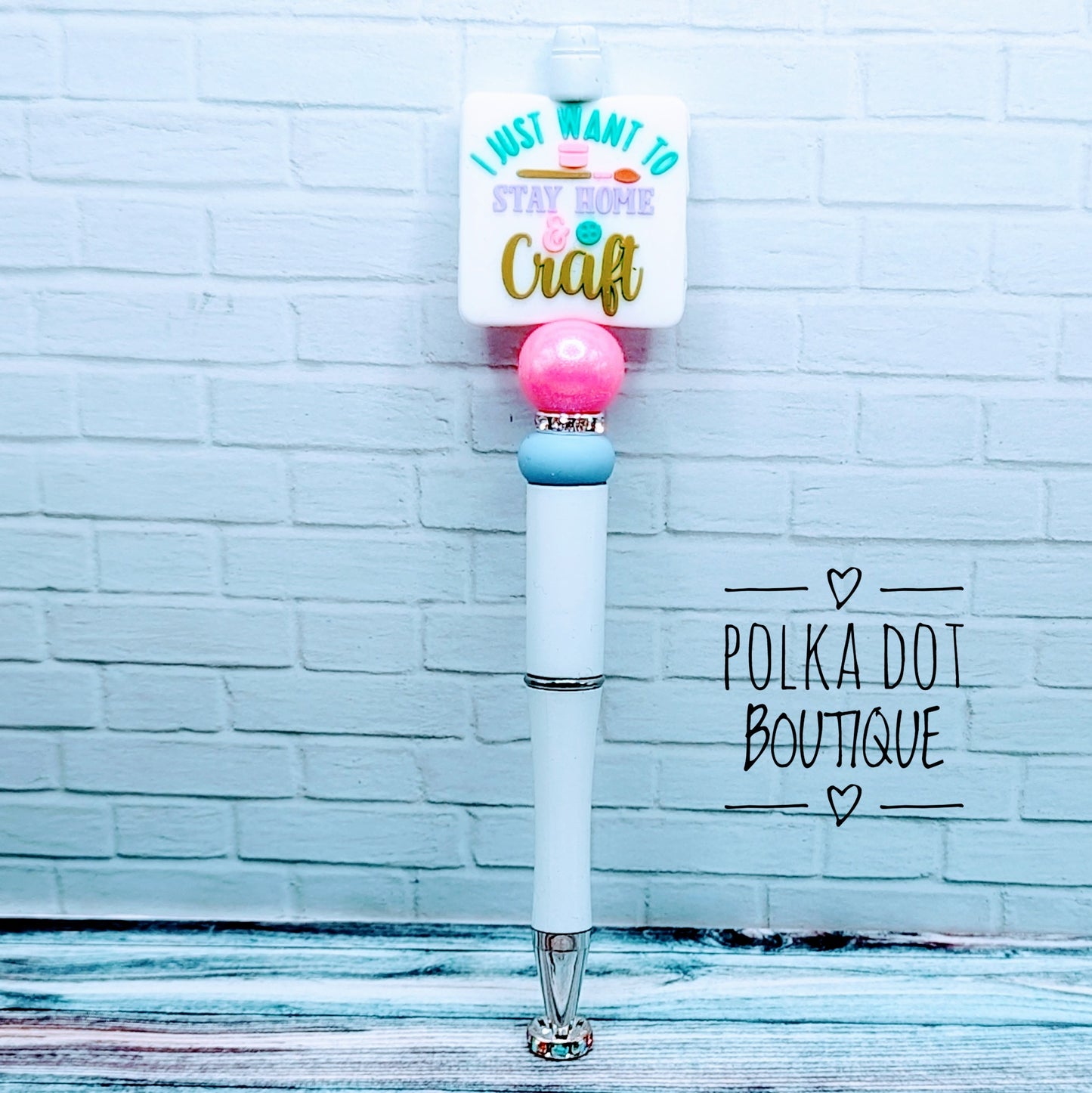 Crafting Silicone Beaded Pen