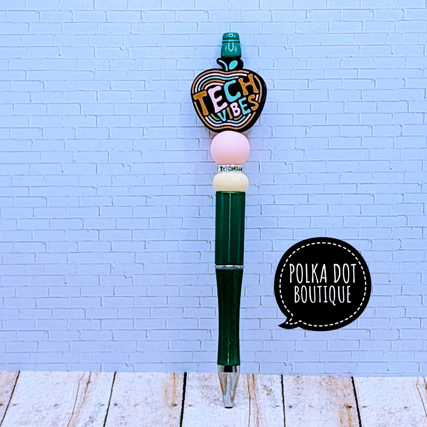 Tech Vibes Silicone Beaded Pen