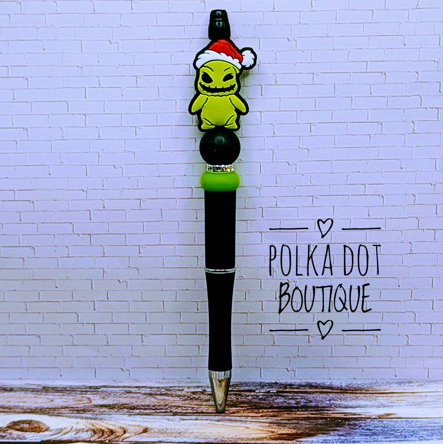 Oogie Boogie Silicone Beaded Pen