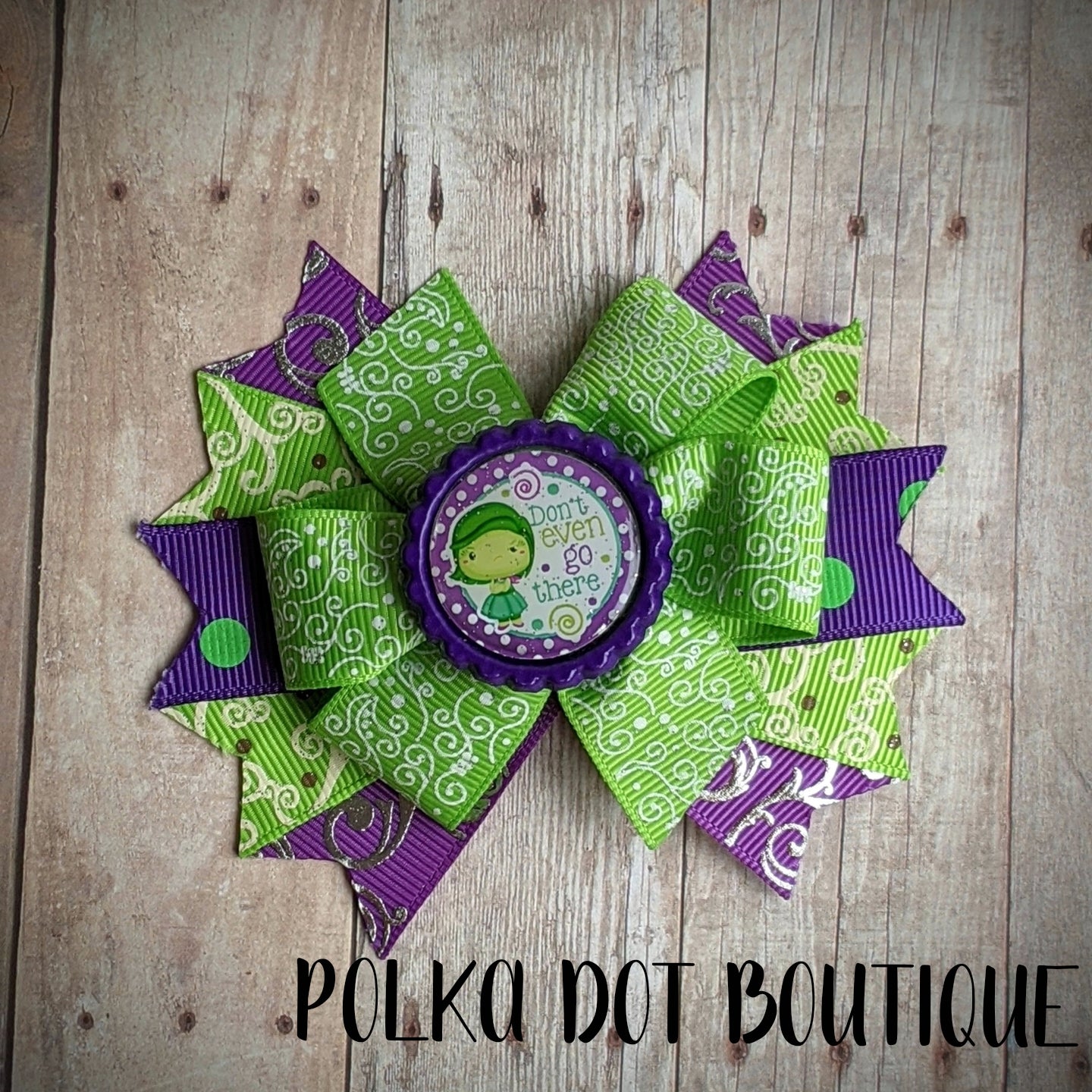 Disgust Pinwheel Bow