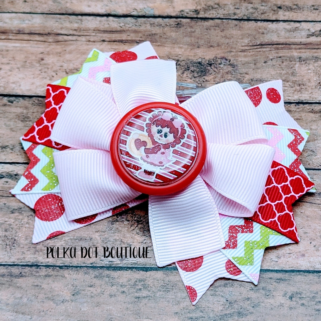 Raggedy Ann Pinwheel Bow