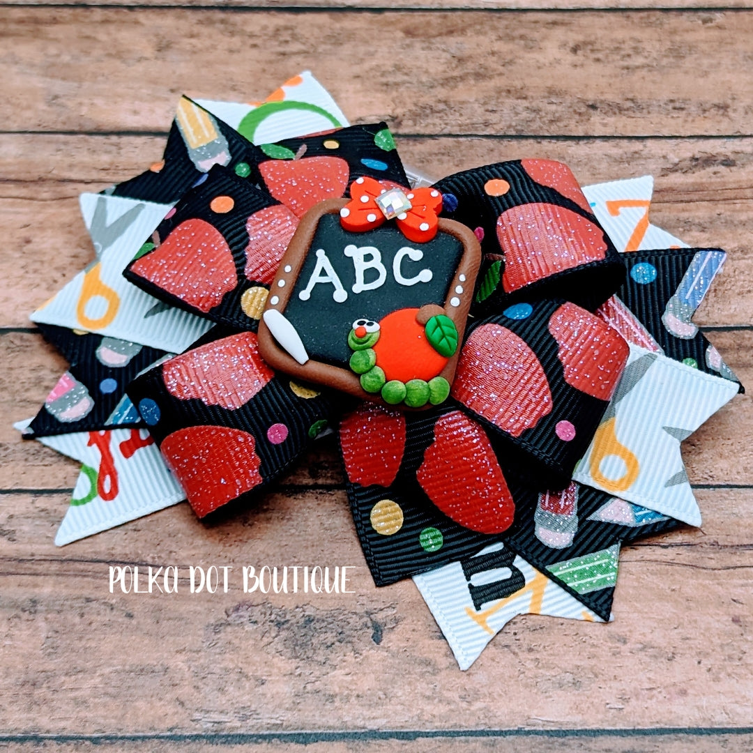 ABC Clay Center Pinwheel Bow