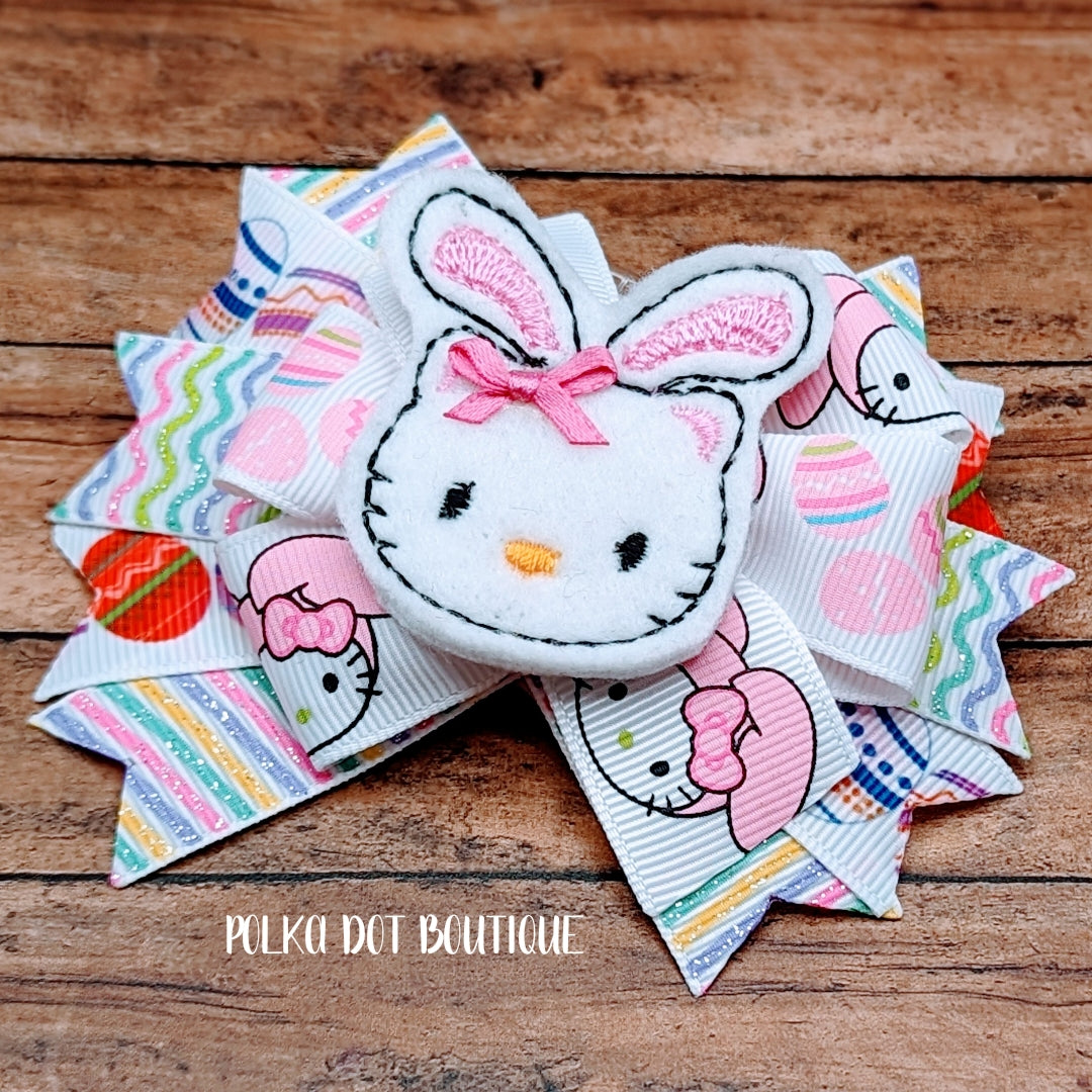 Hello Kitty Bunny Pinwheel Bow