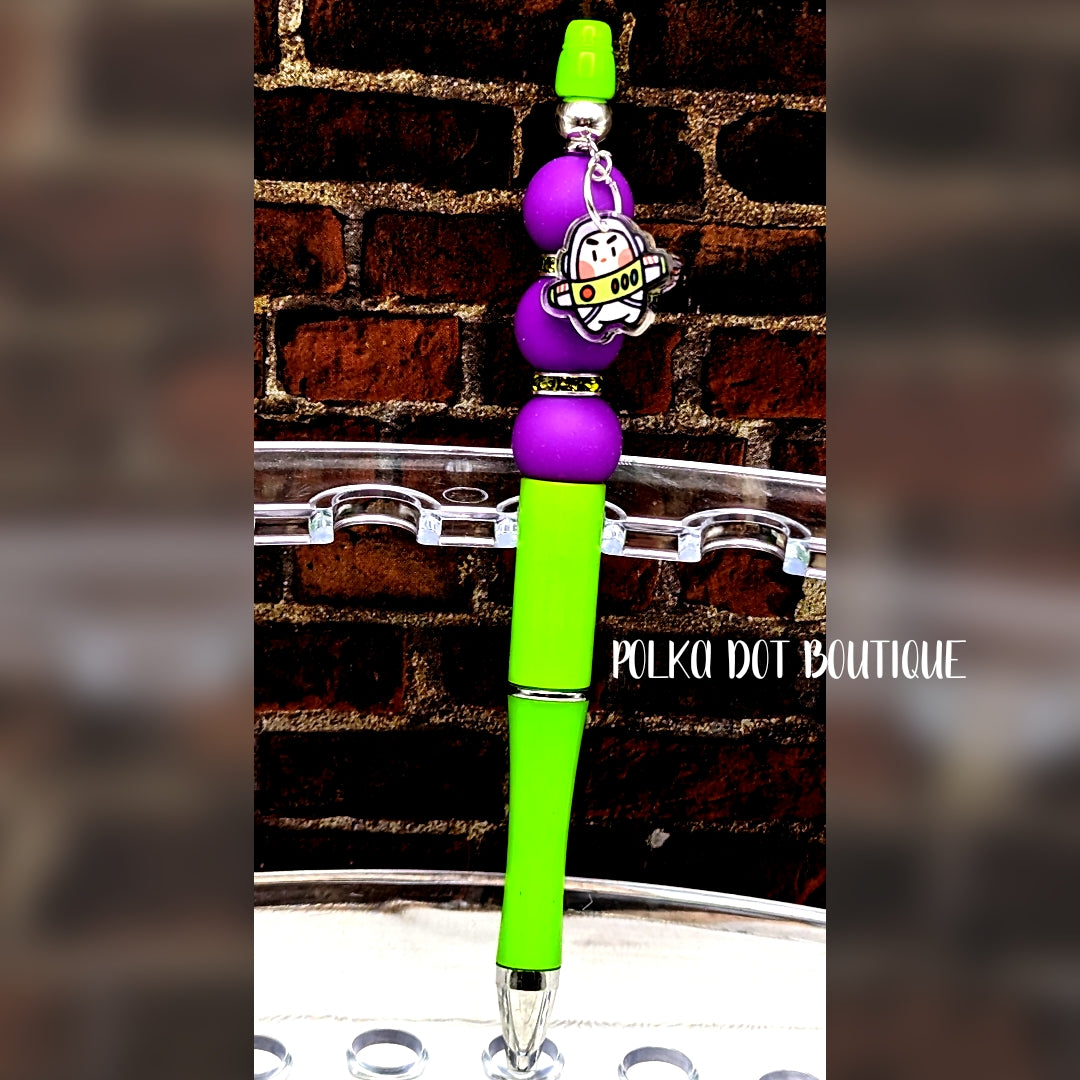 Toy Story : Buzz Silicone Beaded Pen