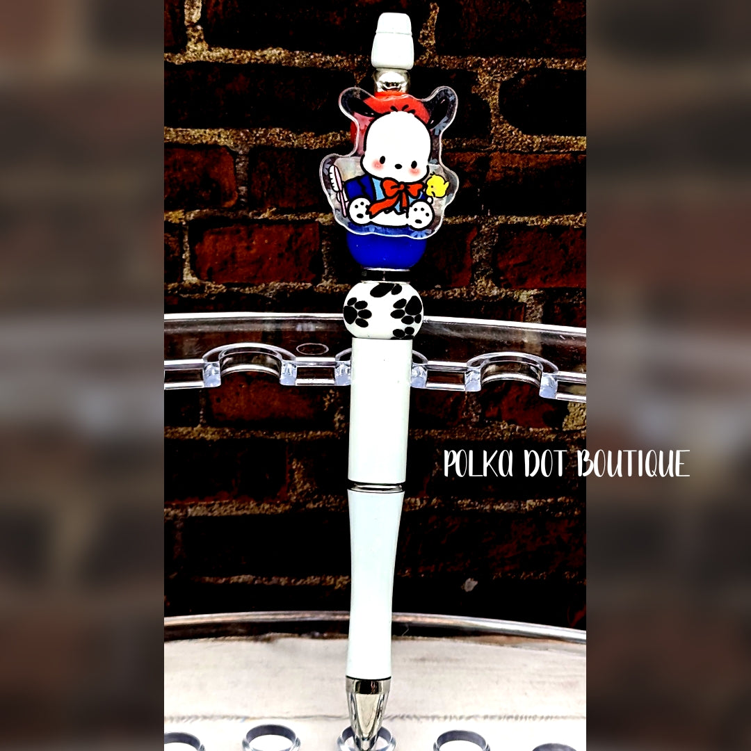 Poncho Silicone Beaded Pen