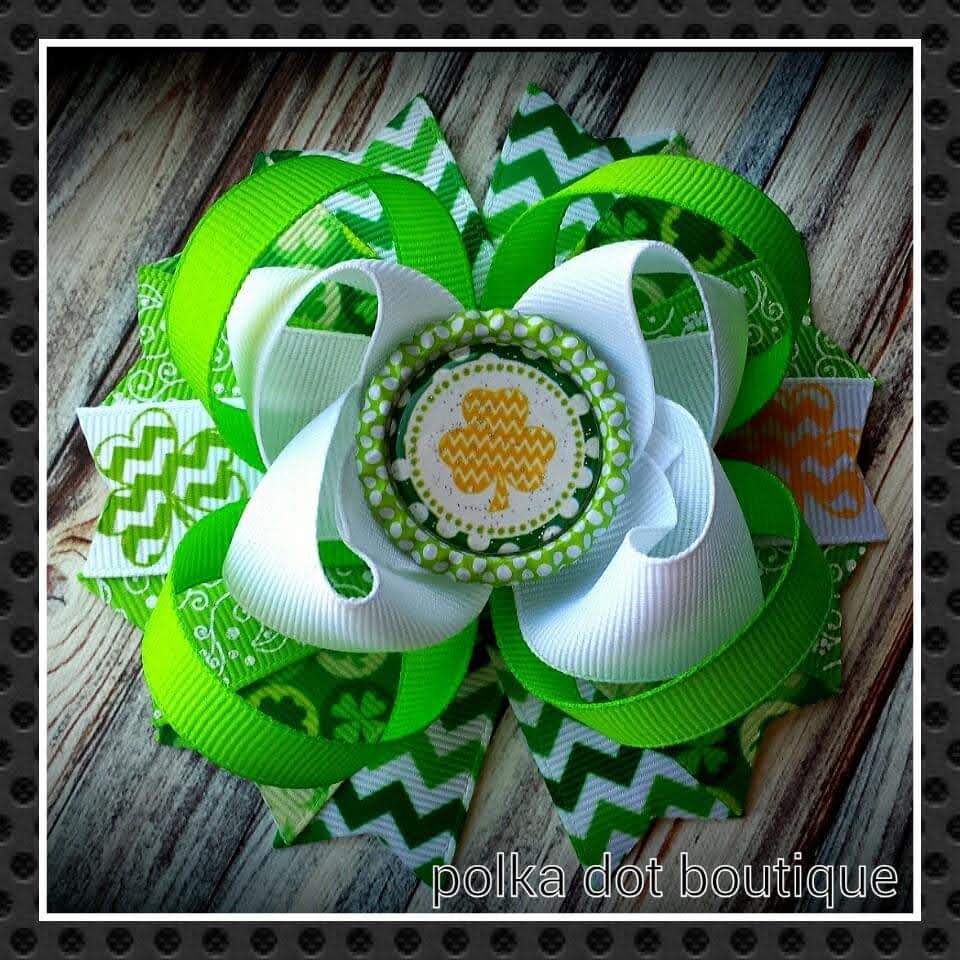 St Paddys Hairbow