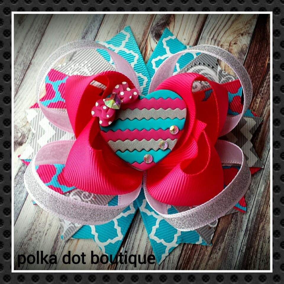 Frozen inspired Hairbow