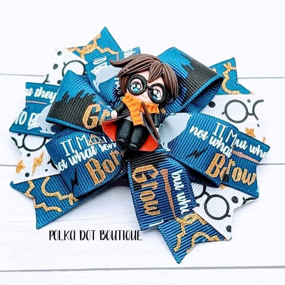 Harry Potter Pinwheel Bow
