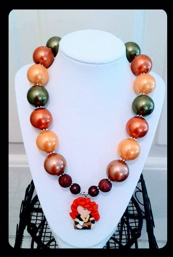 Merida Princess Chunky Necklace