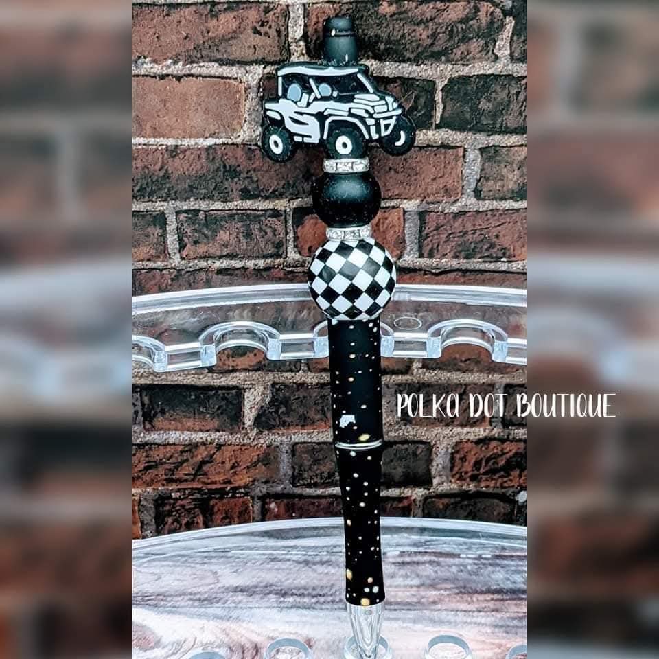 ATV Silicone Beaded Pen