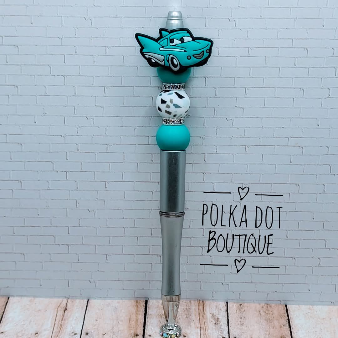 Cars : Flo Silicone Beaded Pen