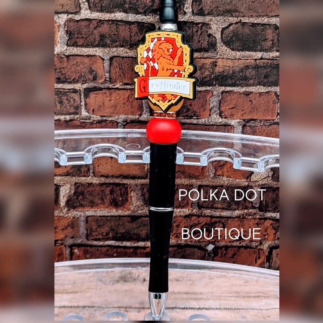 Harry Potter Gryffindor Silicone Beaded Pen