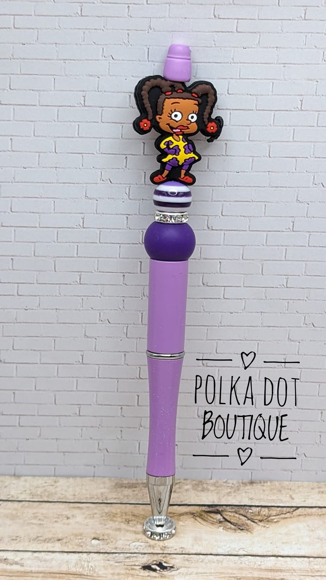 Rugrats: Susie Silicone Beaded Pen