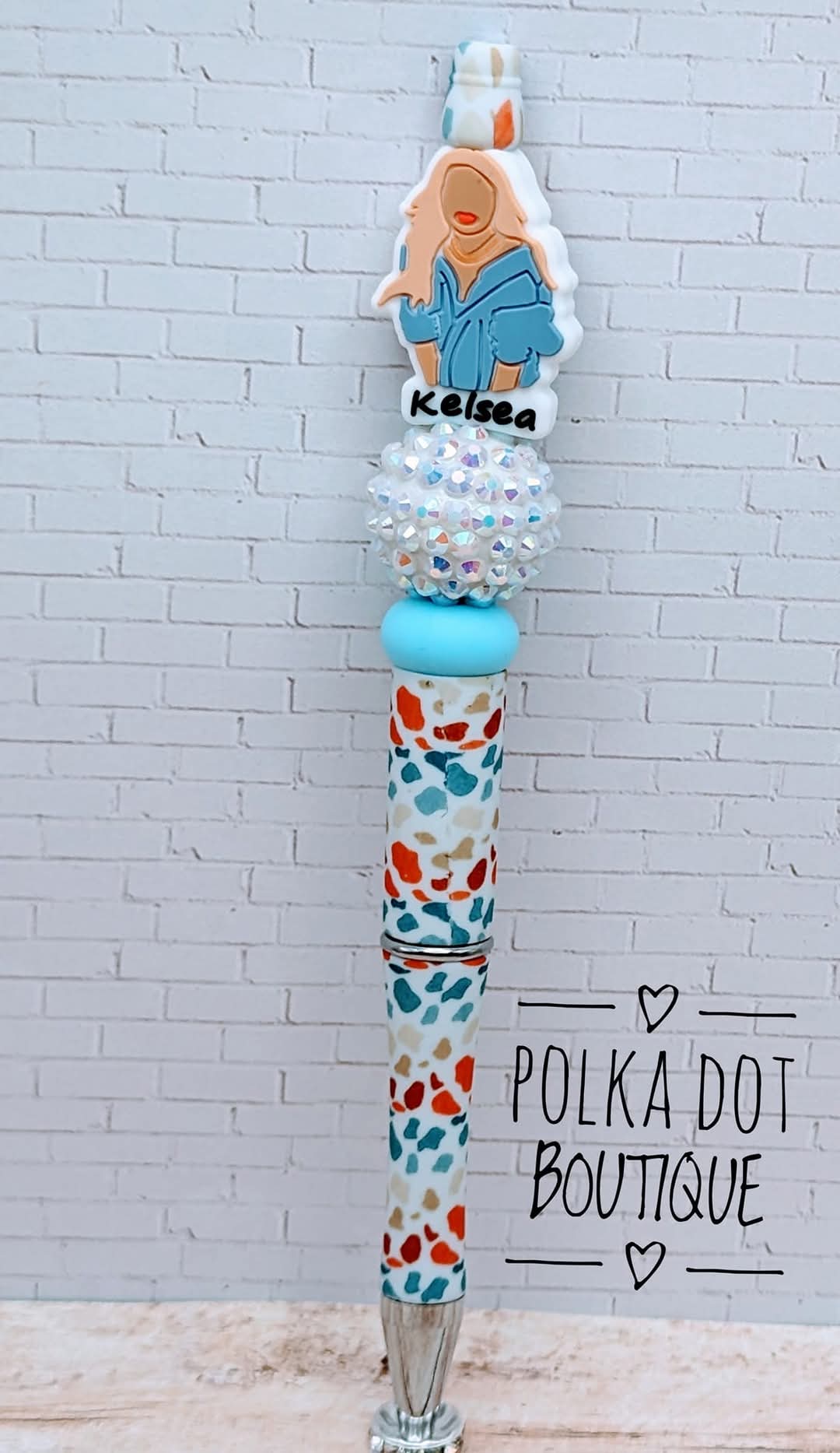 Singer : Kelsey Ballerni Silicone Beaded Pen