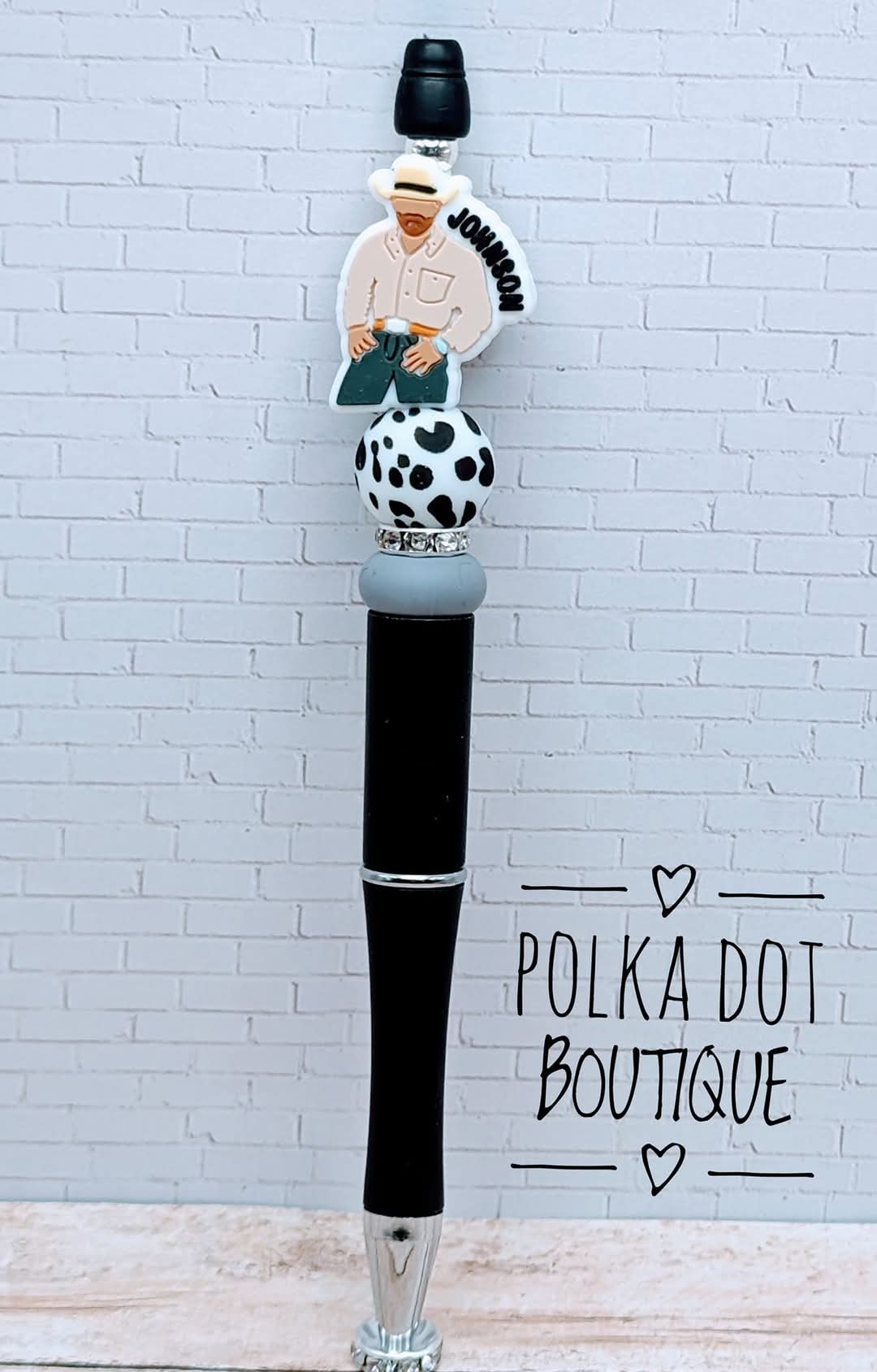 Singer : Johnson Silicone Beaded Pen