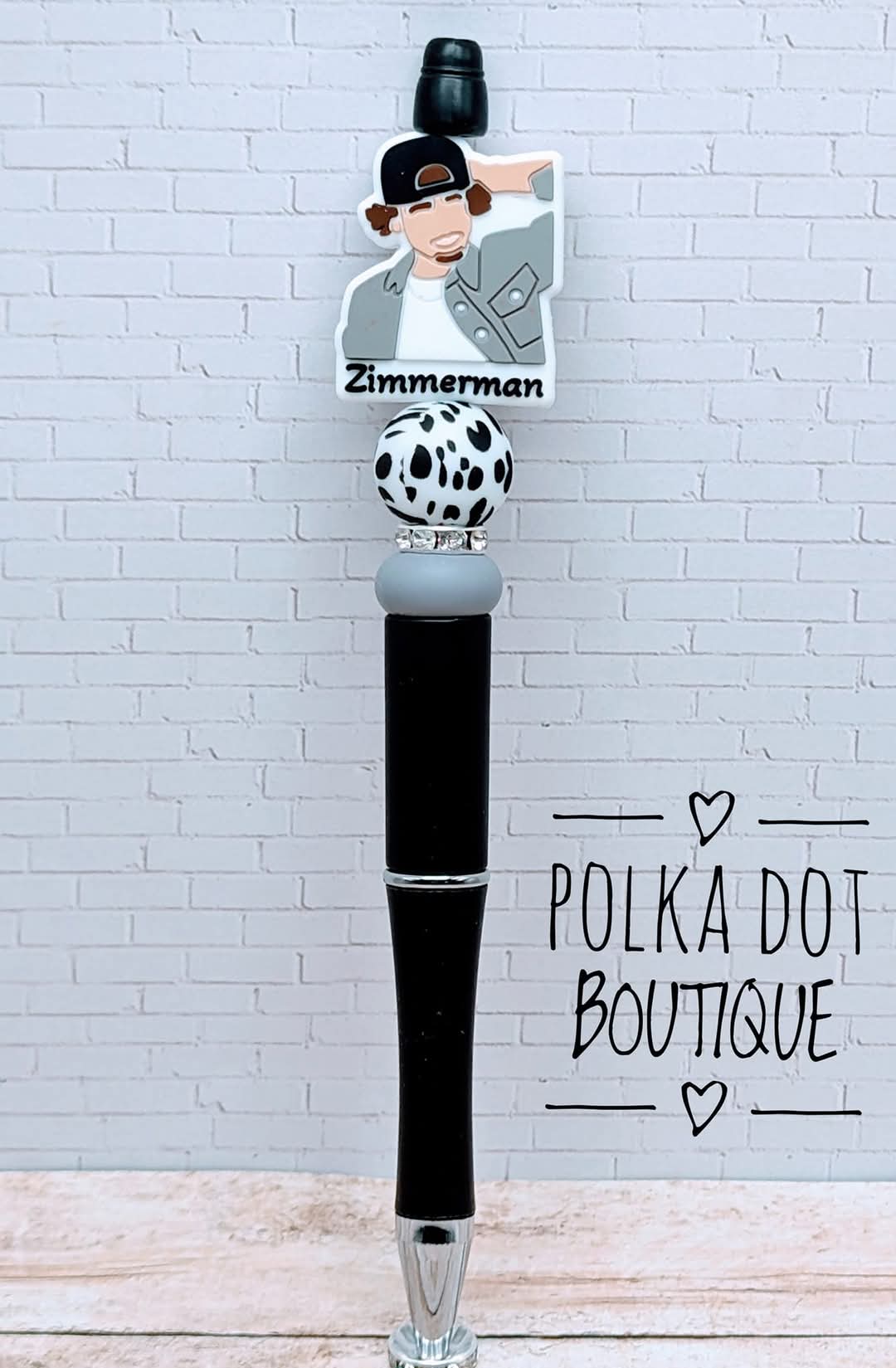 Zimmerman Silicone Beaded Pen