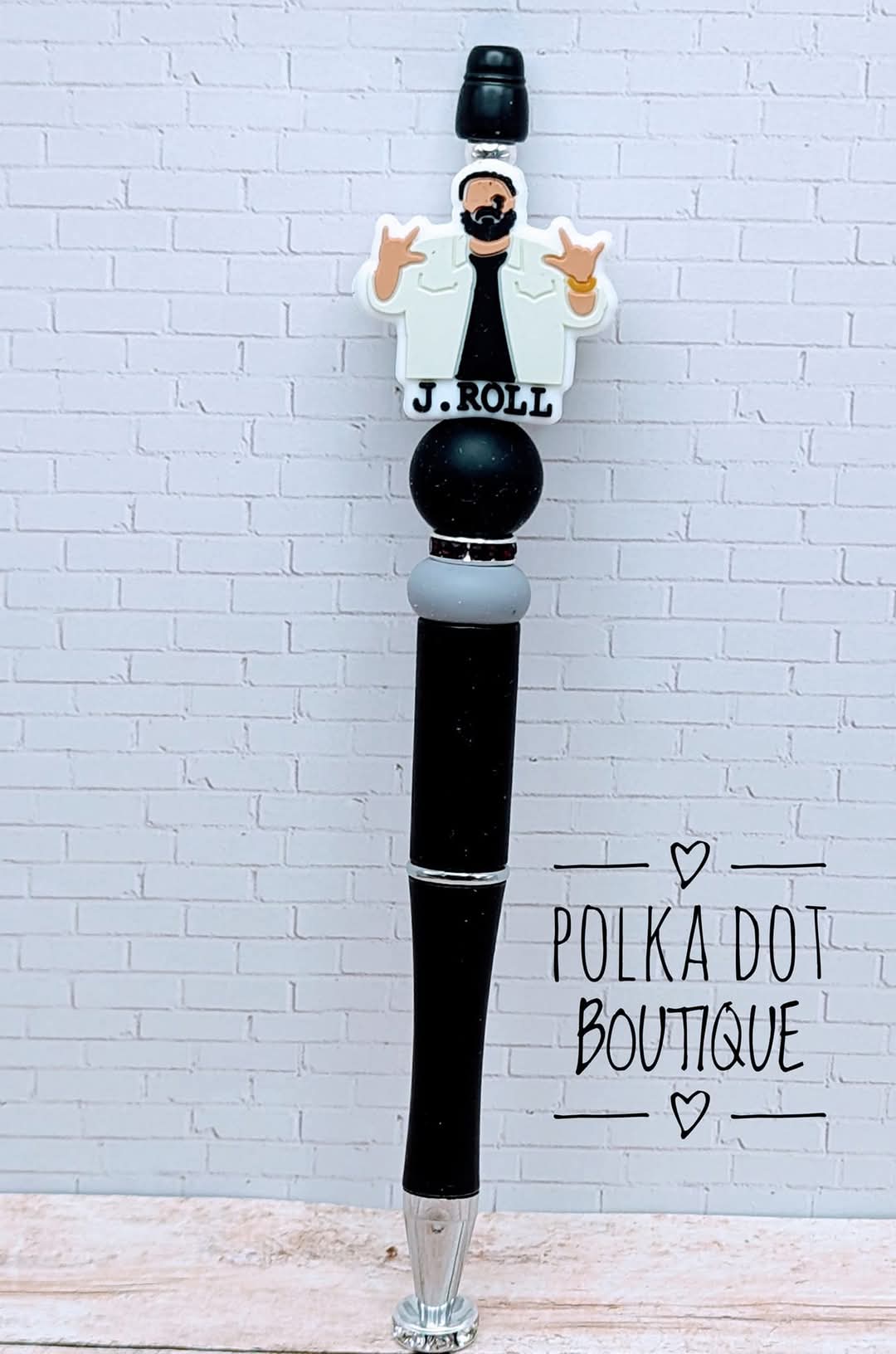 Singer : Jelly Roll Silicone Beaded Pen