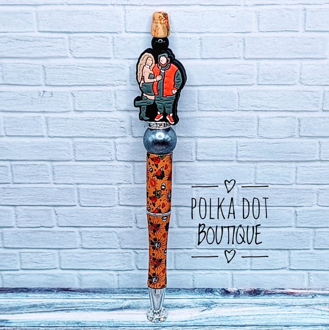 Singer : Jelly Roll and Bunny Silicone Beaded Pen