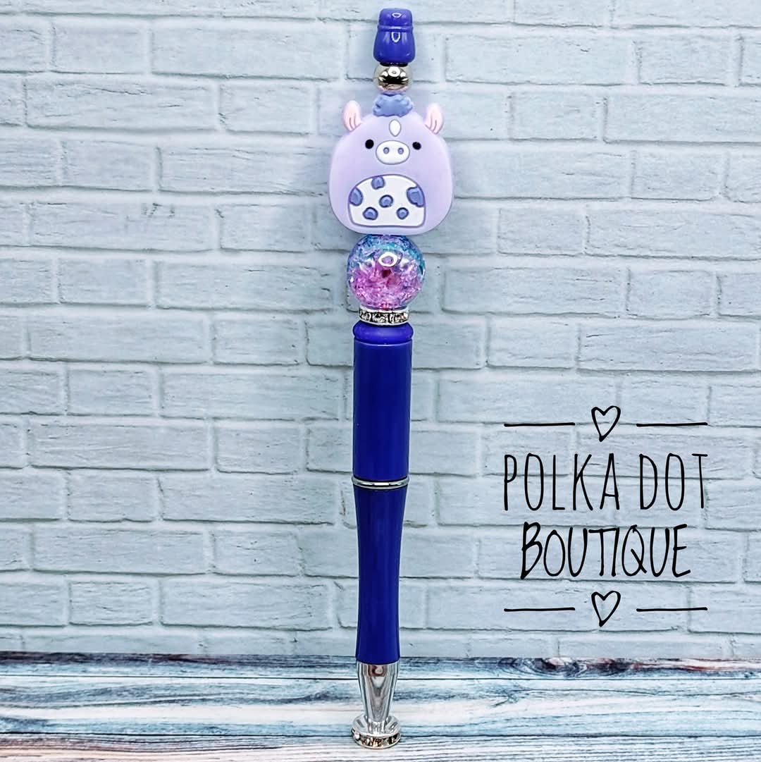 Squishmallow Silicone Beaded Pen
