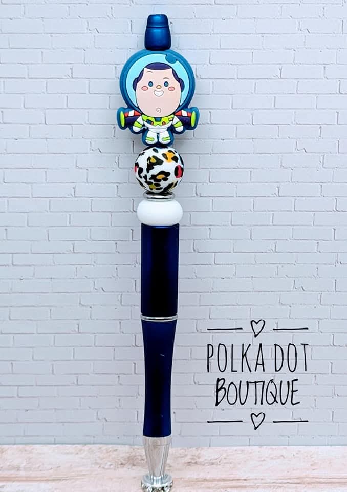 Toy Story : Buzz Silicone Beaded Pen