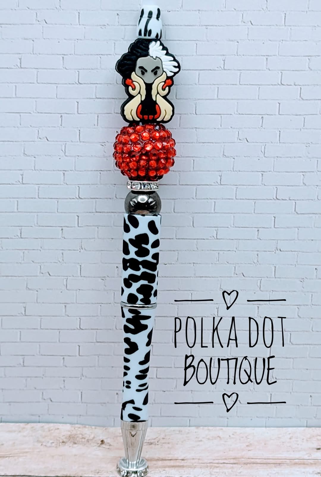101 Dalmatians : Cruella Silicone Beaded Pen