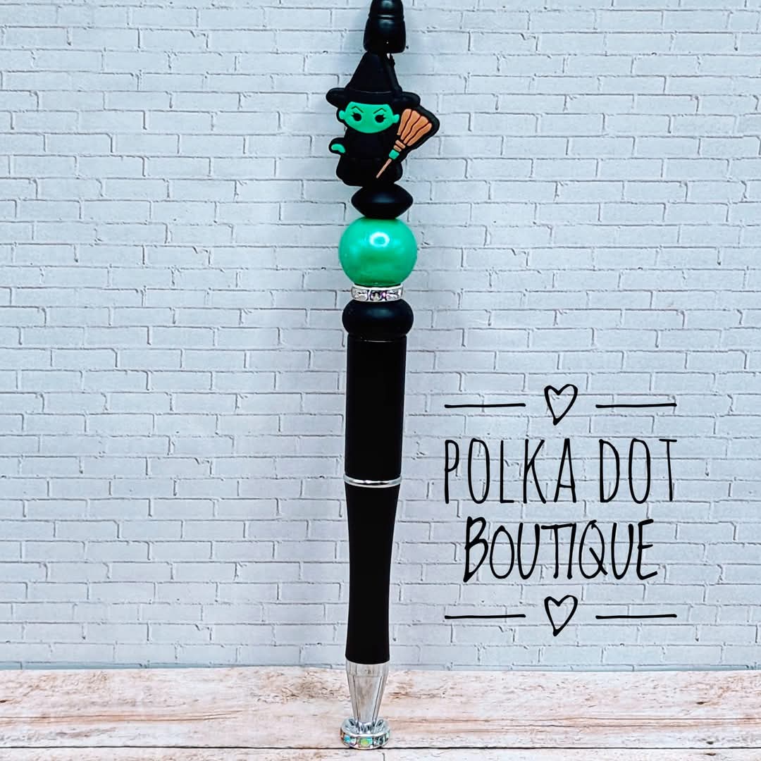 Wizard of Oz : Witch Silicone Beaded Pen