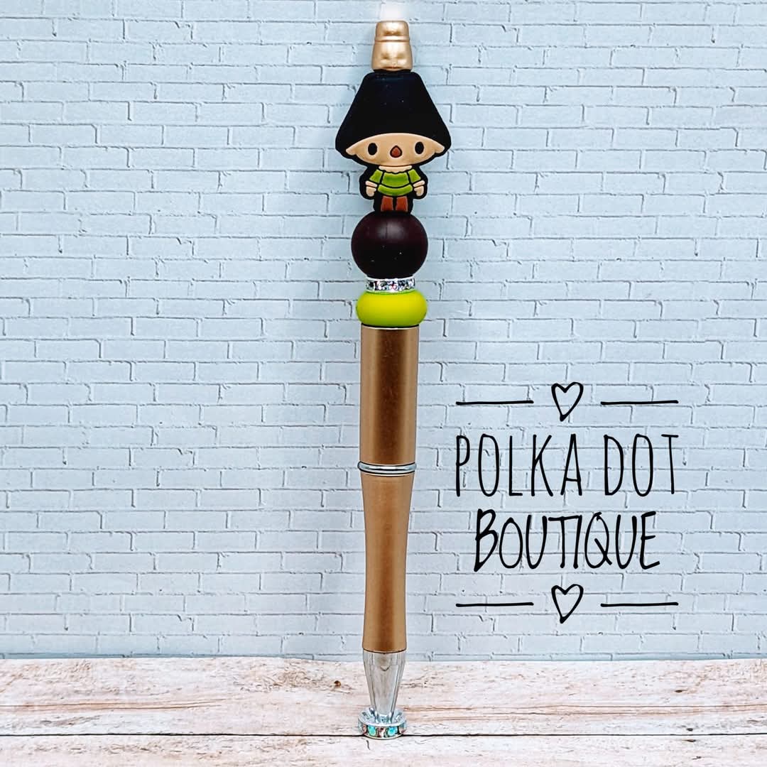 Wizard of Oz : Scarecrow Silicone Beaded Pen