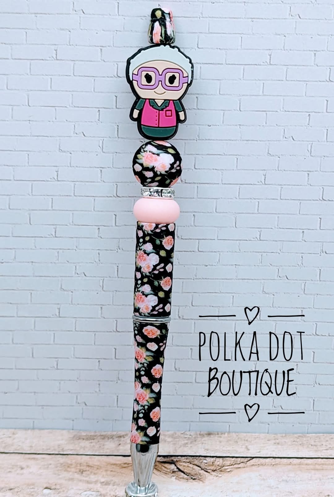 Show : Golden Girls - Sophia Silicone Beaded Pen