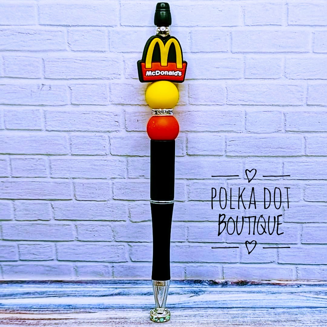 McDonald's Silicone Beaded Pen