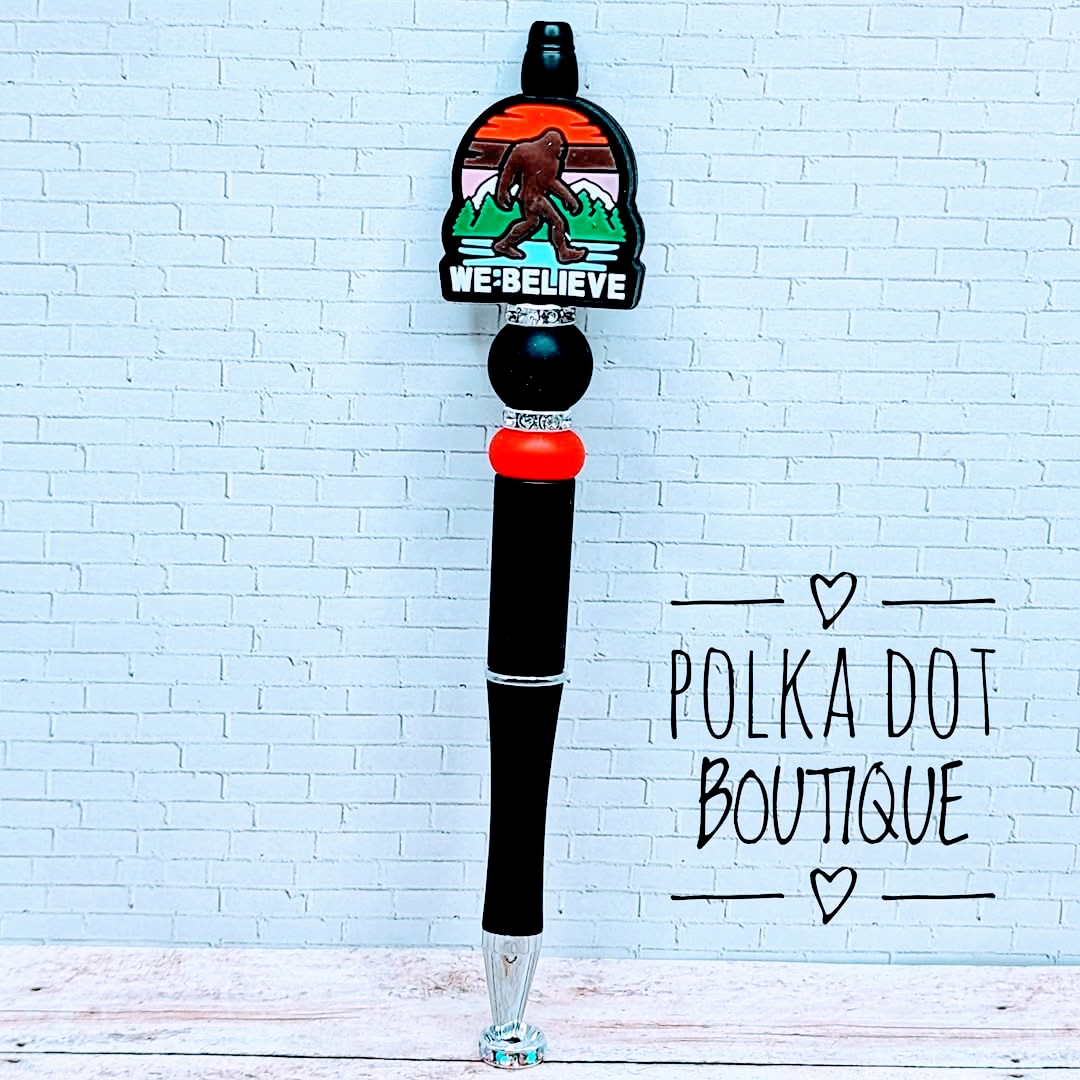 Big Foot Silicone Beaded Pen