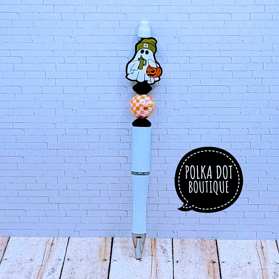 Stanley Ghost Silicone Beaded Pen