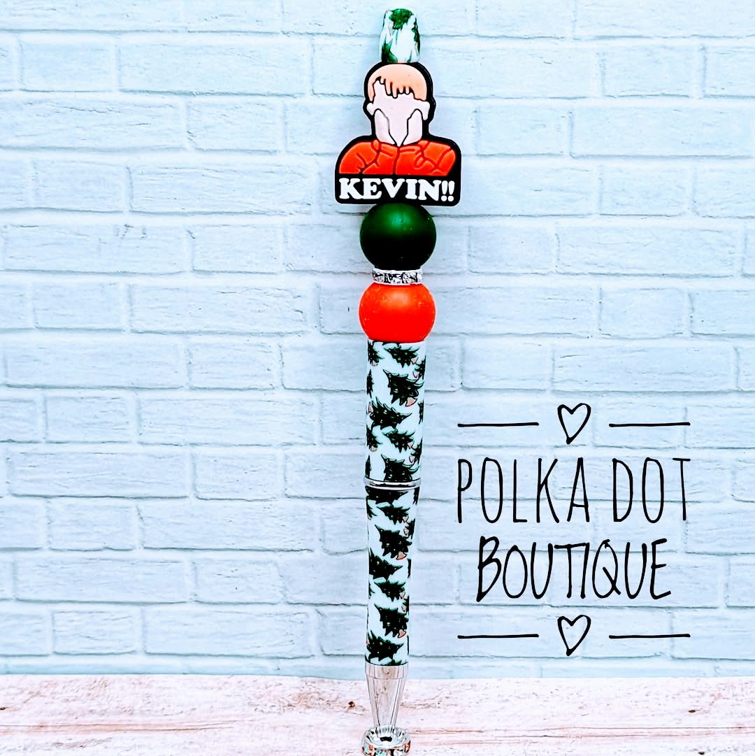 Kevin Silicone Beaded Pen