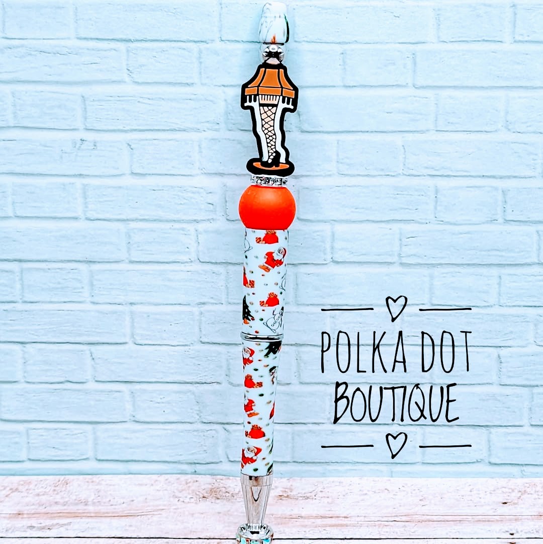 Lamp Silicone Beaded Pen