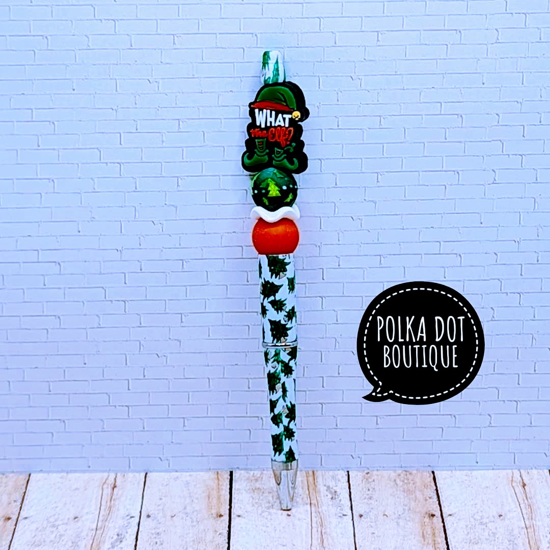 What the Elf Silicone Beaded Pen