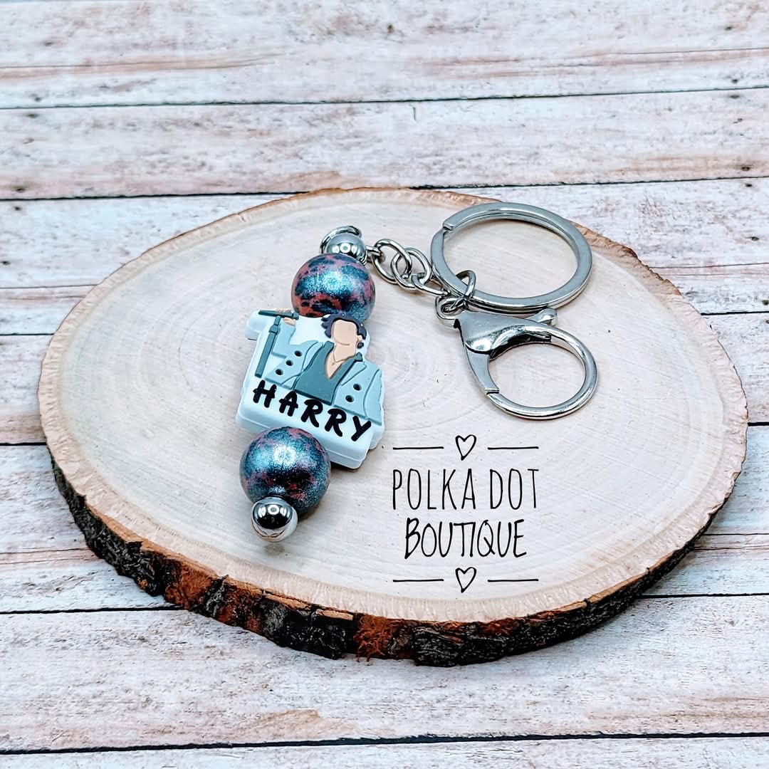 Harry Silicone Keychain