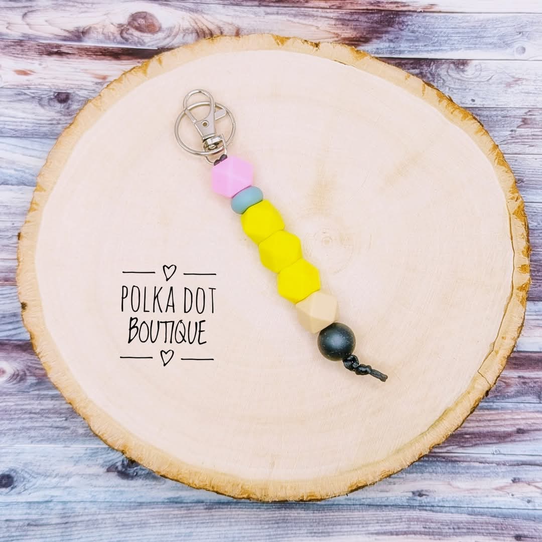 Pencil Silicone Keychain