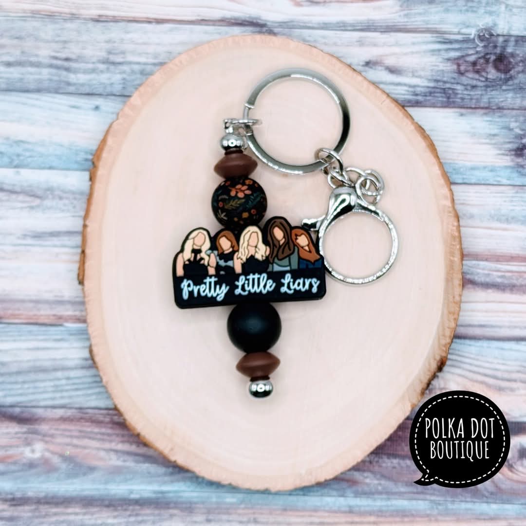 Pretty little liars Silicone Keychain