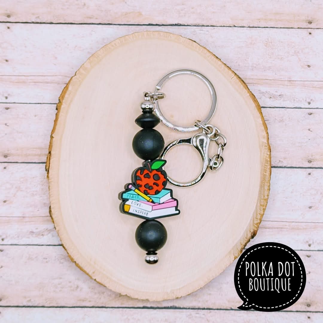 Teacher Silicone Keychain