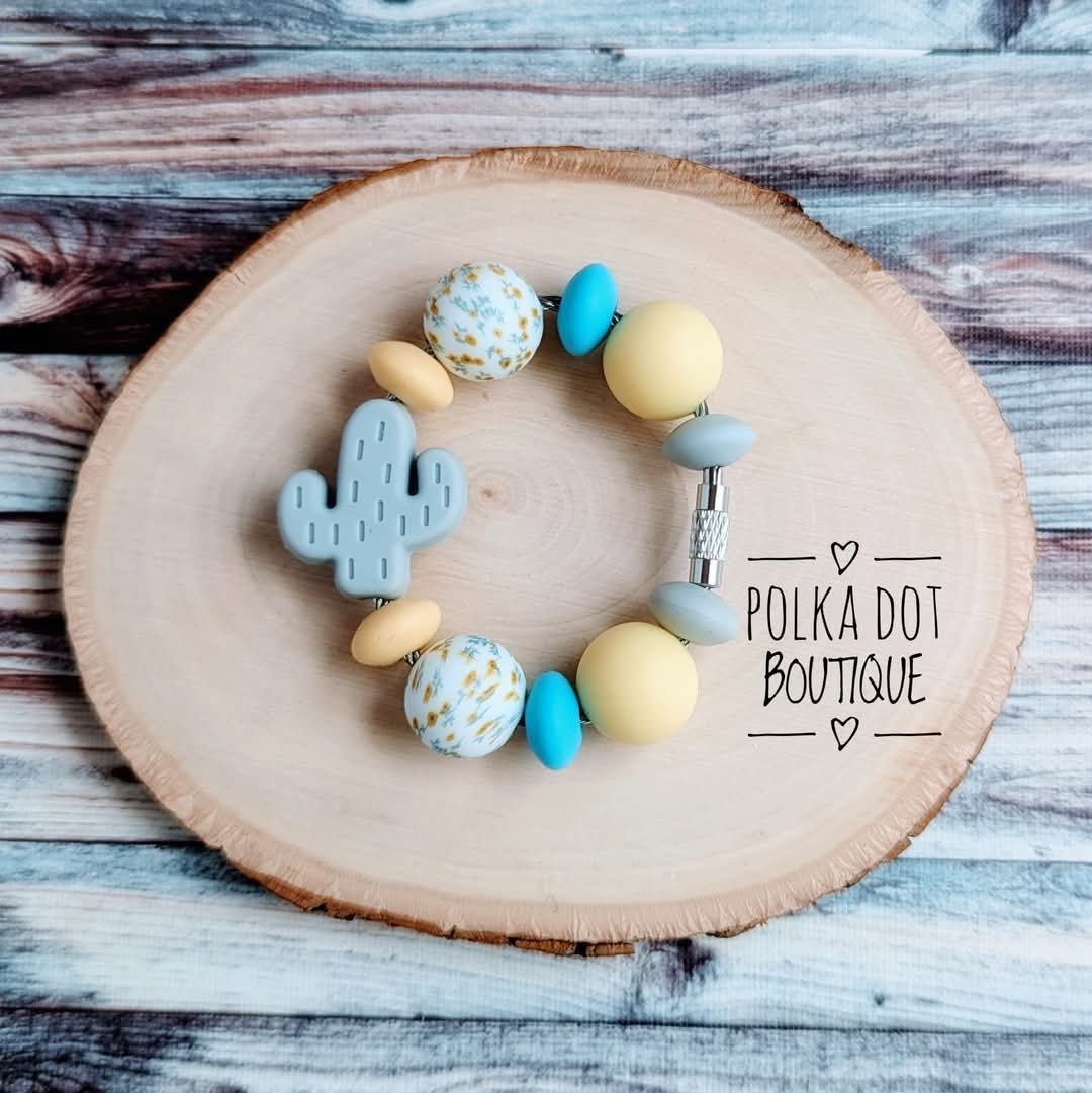 Cactus Grey Cup Charm