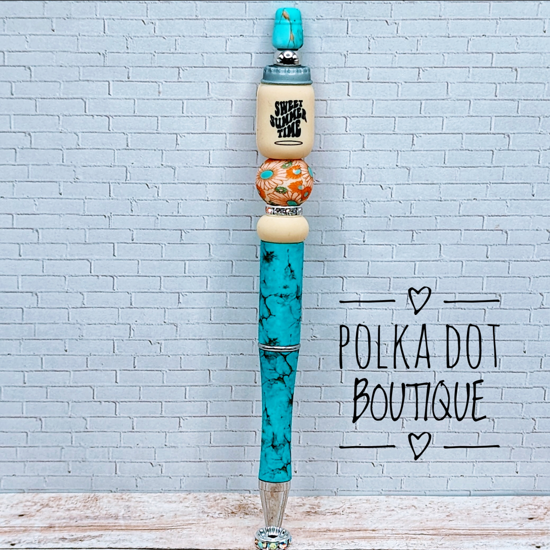 Coffee Mug: Sweet Tea Silicone Beaded Pen