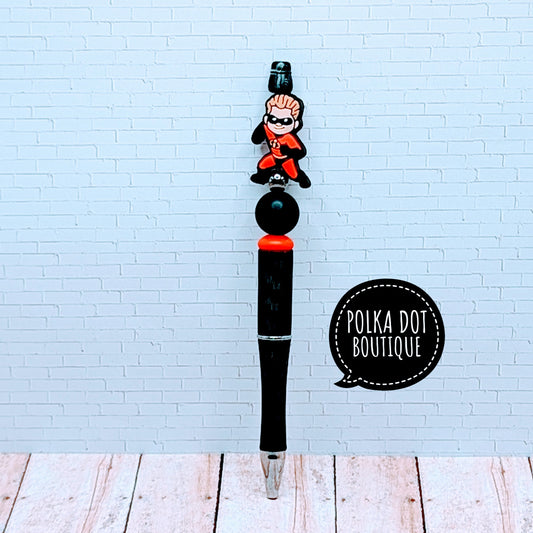 Incredibles : Dash Silicone Beaded Pen