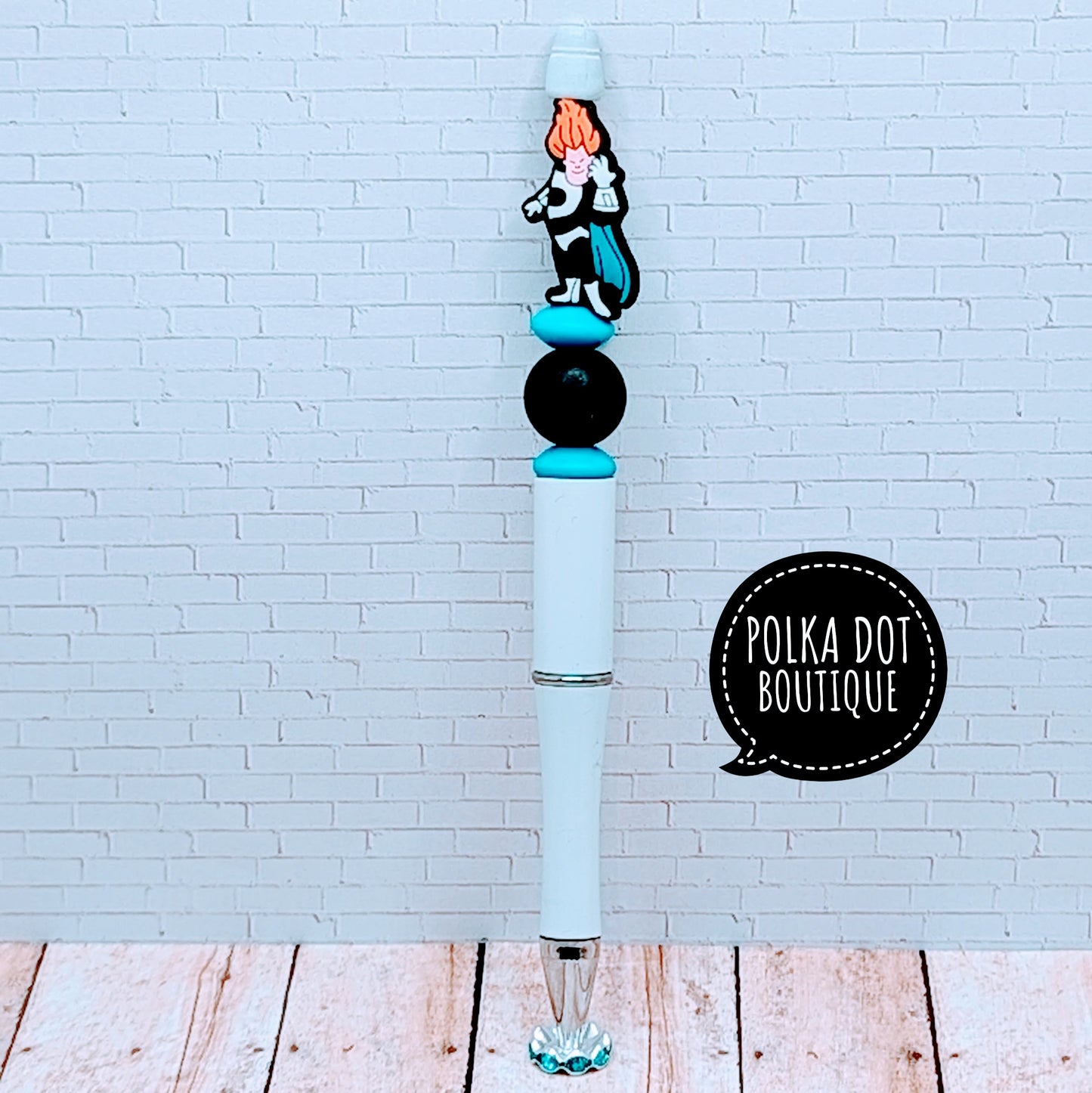 Incredibles : Frozone Silicone Beaded Pen