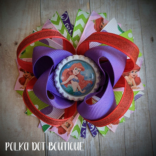 Little Mermaid Hairbow