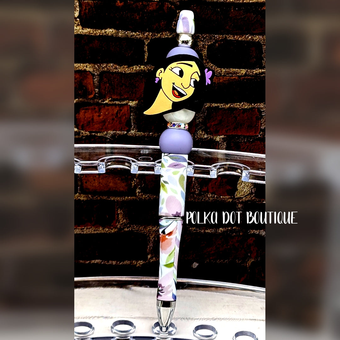 Encanto: Isabel Silicone Beaded Pen