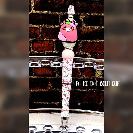 Squishmallow Silicone Beaded Pen