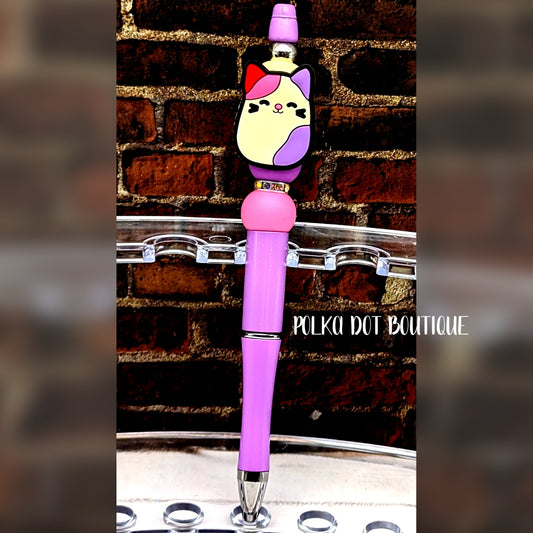 Squishmallow Silicone Beaded Pen