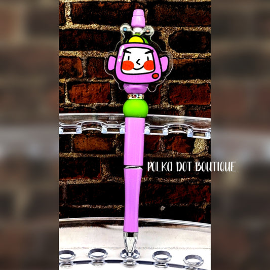 Buzz Silicone Beaded Pen